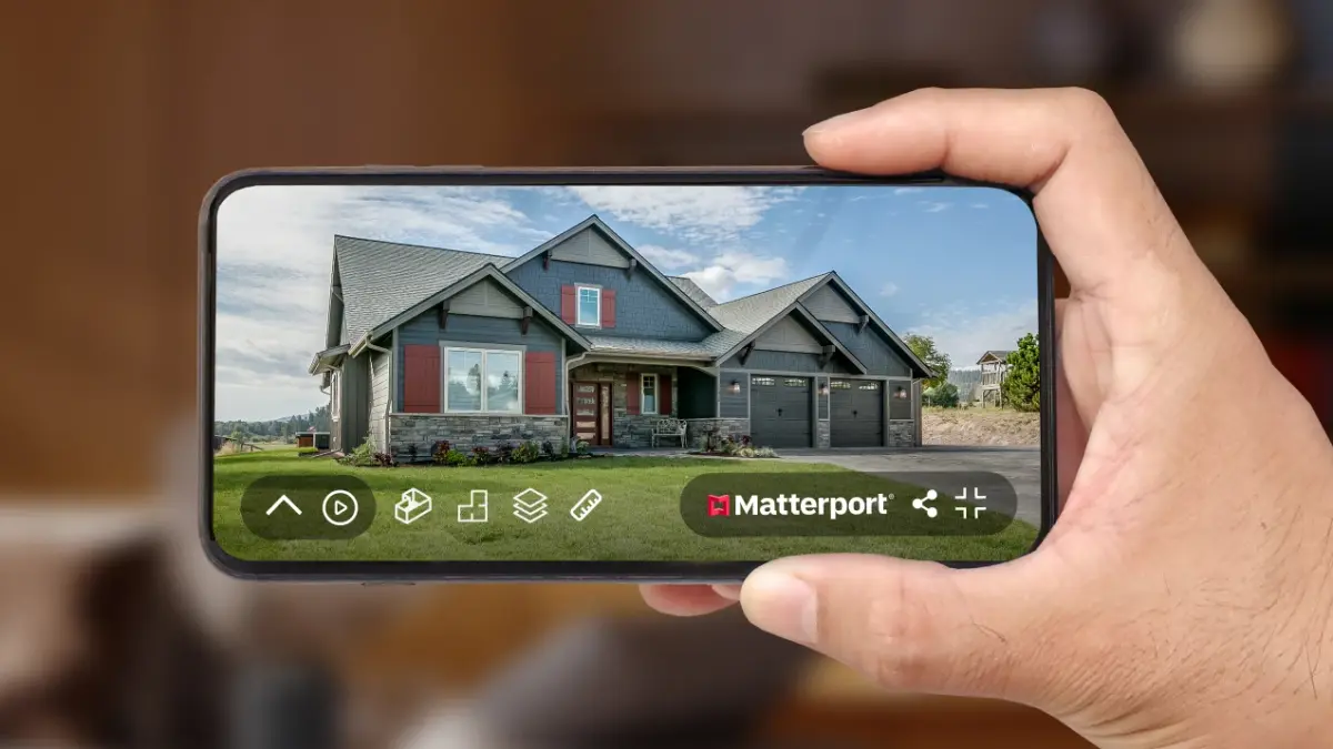 Realistische 360 Virtual Tour van een woning voor een levensechte online bezichtiging.
