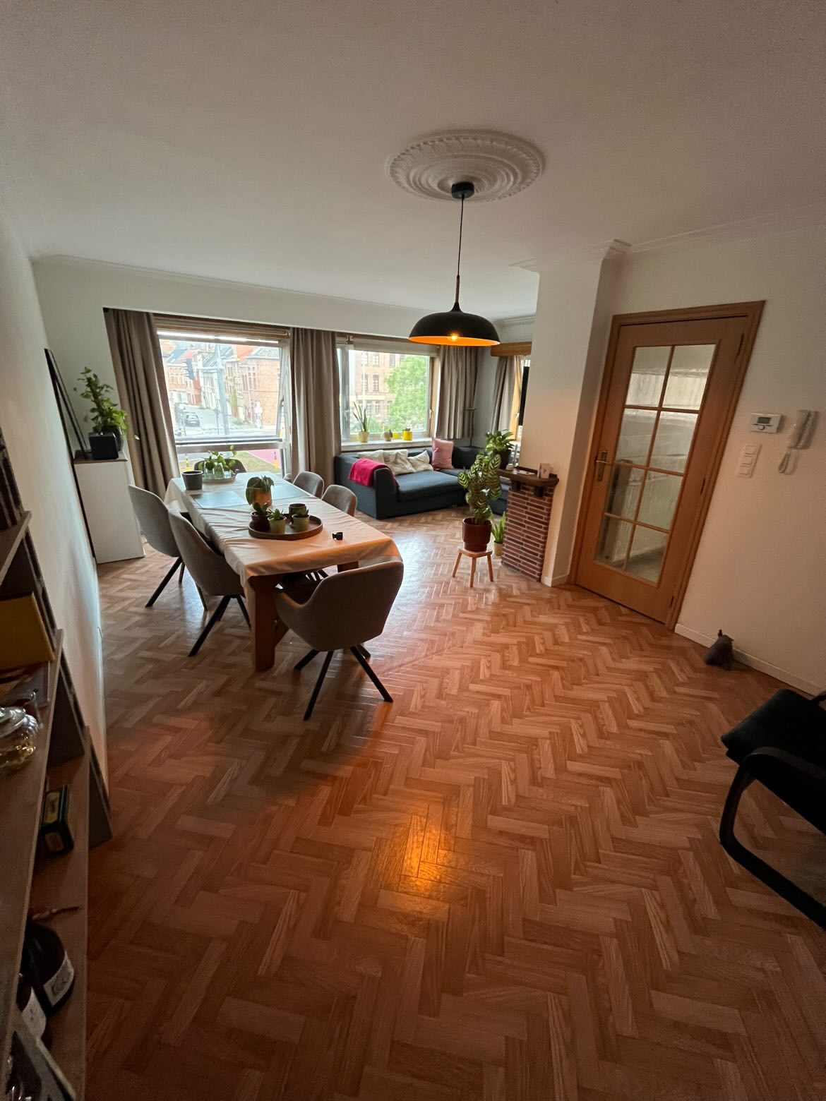 Woonkamer foto 1 3-slpk appartement Mechelen met EPC C