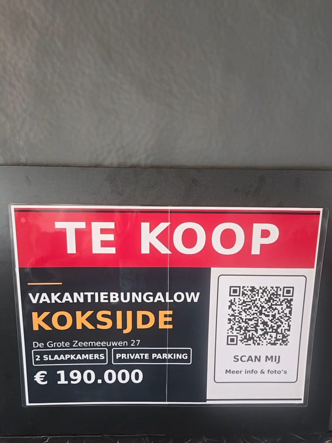 Te koop bungalow koksijde instapklaar