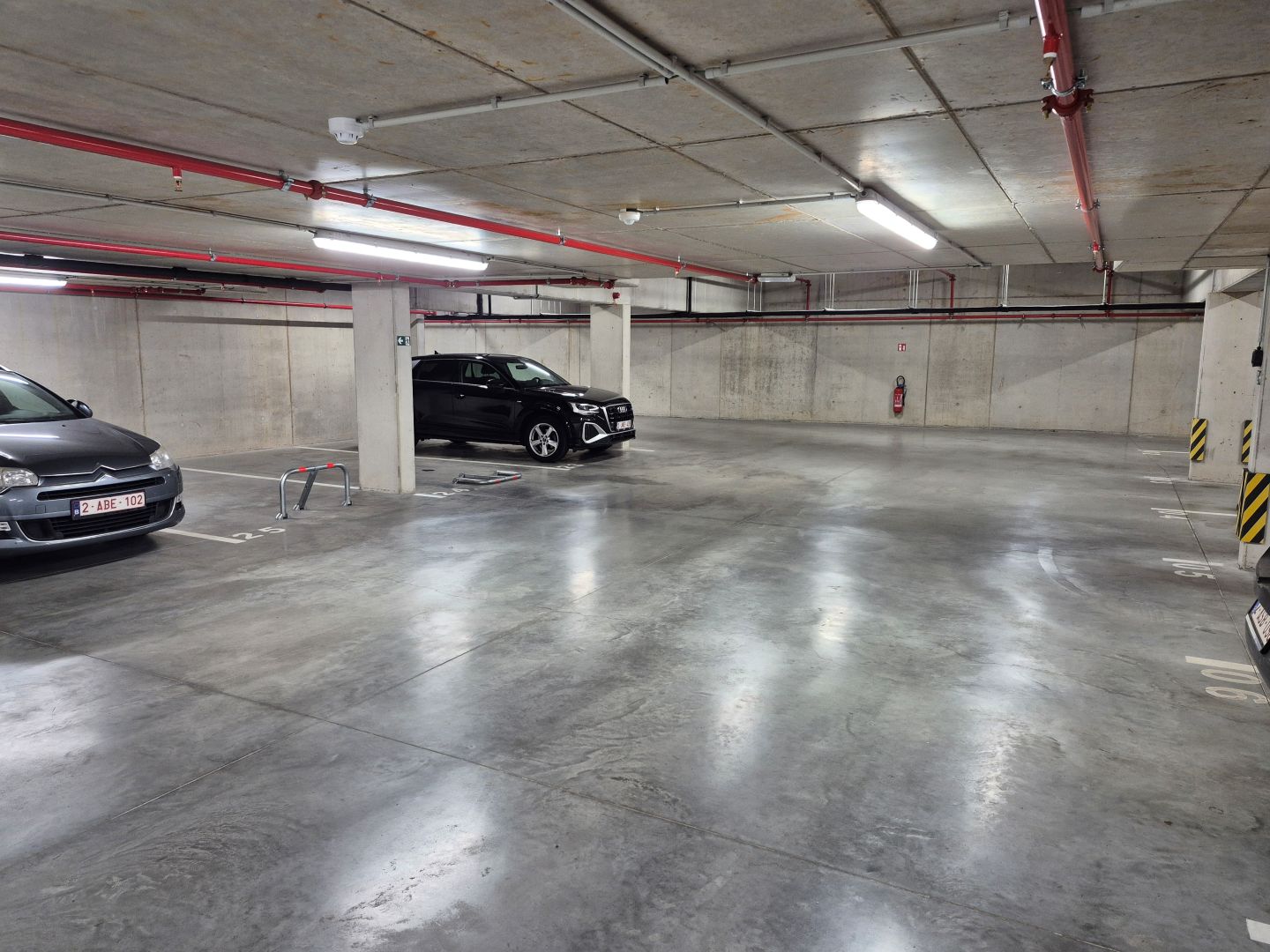 Ondergrondse garageplaats in het centrum van Brugge