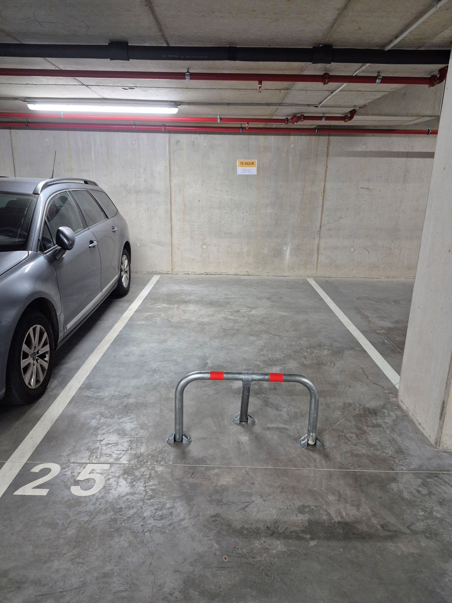 Ondergrondse garageplaats in het centrum van Brugge