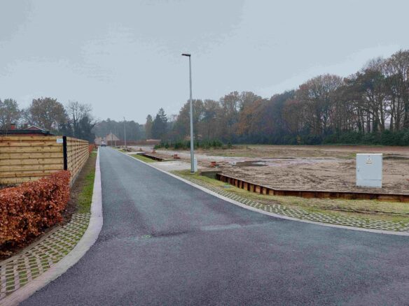 Bouwgronden in nieuwe verkaveling HOB