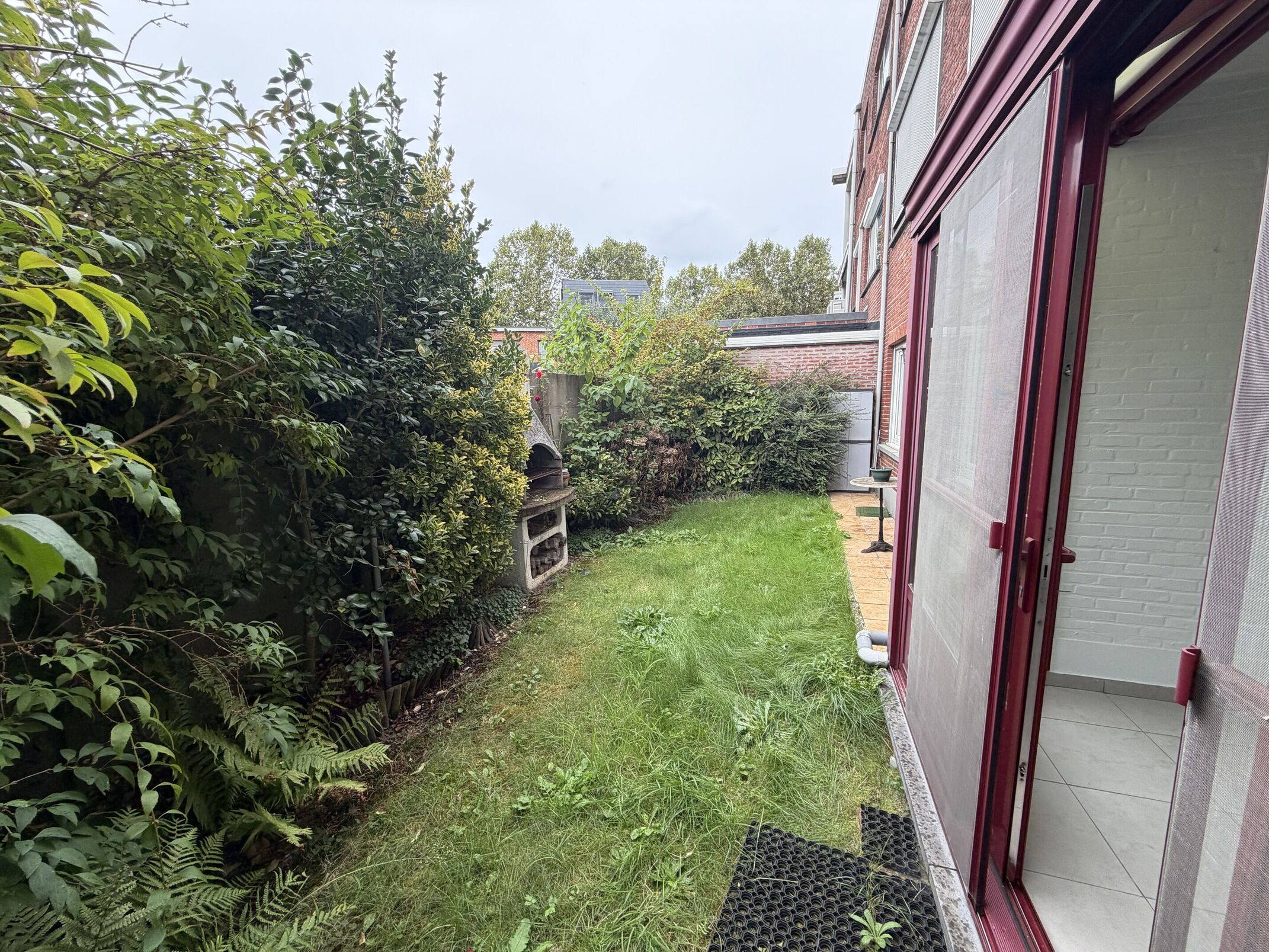 Gelijkvloers appartement met garage & stadstuin