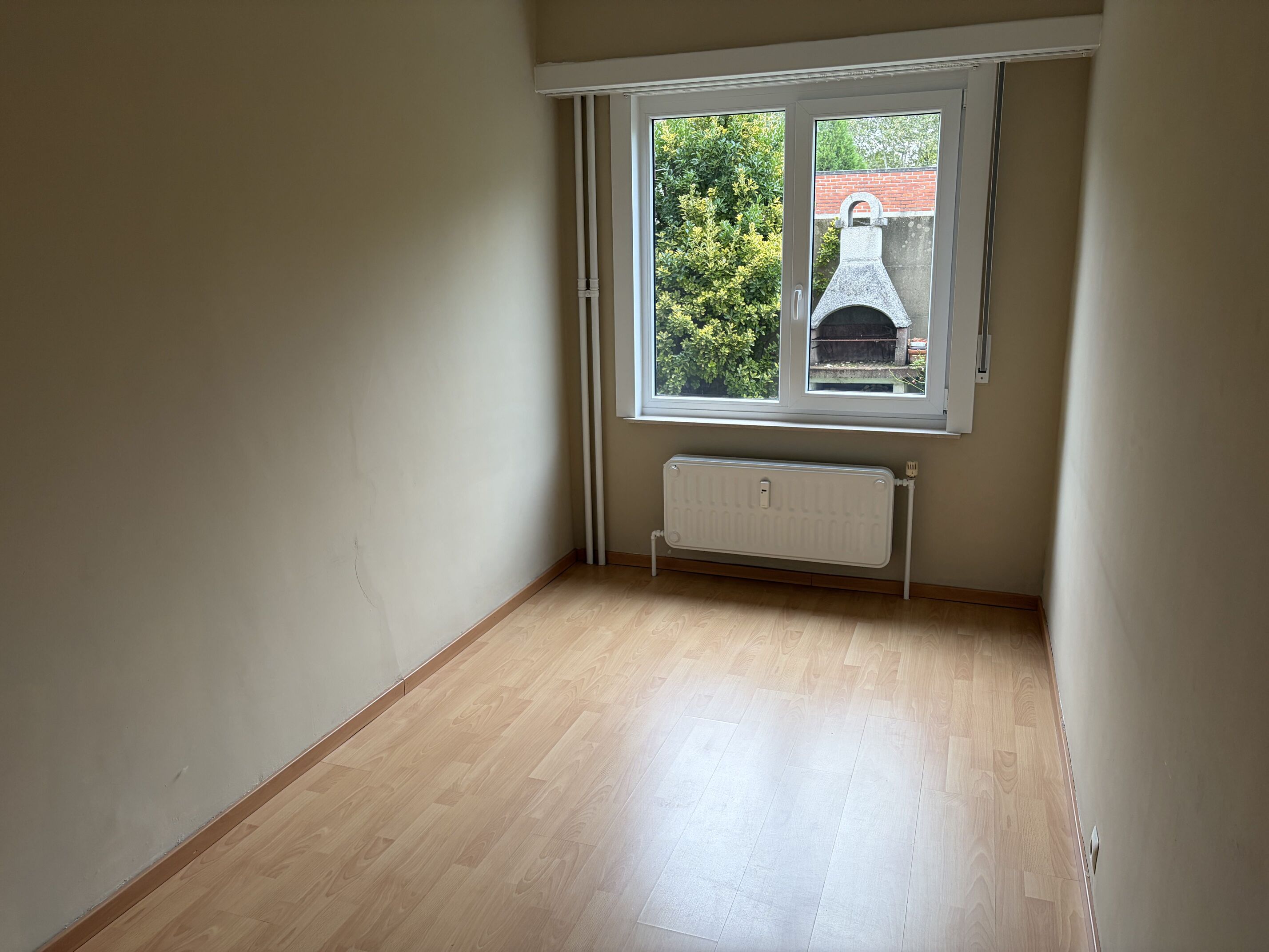 Gelijkvloers appartement met garage & stadstuin