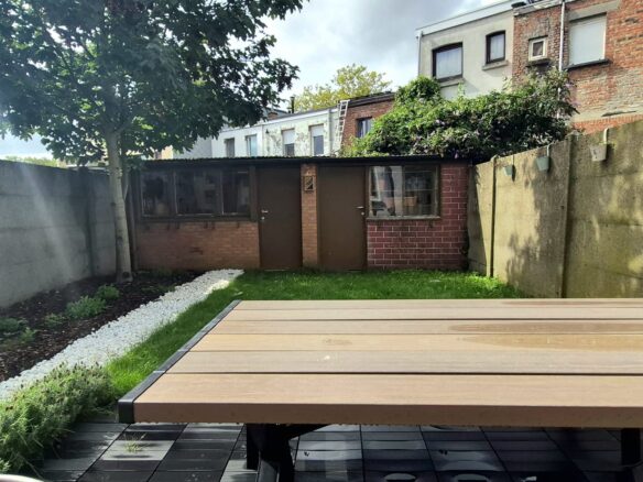 Gelijkvloers appartement met gezellige stadstuin